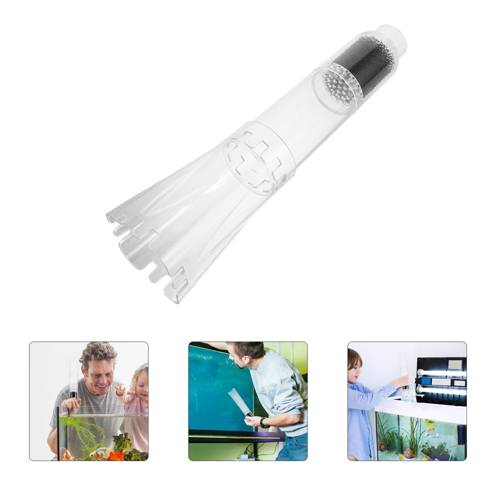 Bottom Sand Suction Head Aquarium Cleaning Nozzle Siphon Cleaner
