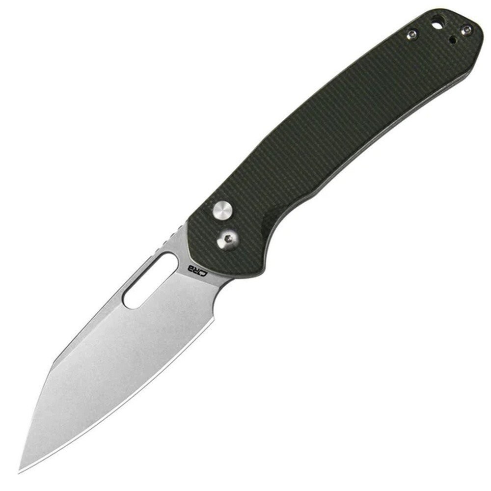 CJRB Pyrite Wharncliffe Powder Steel Blade Folding Knife - J1925A-MGN