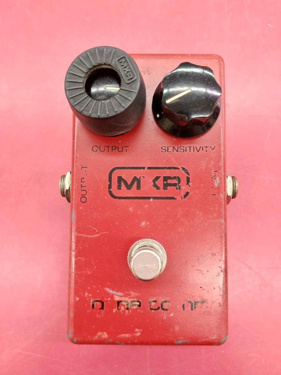 Vintage 1978-79 MXR Dyna Comp Compressor Pedal Block Logo Battery Only