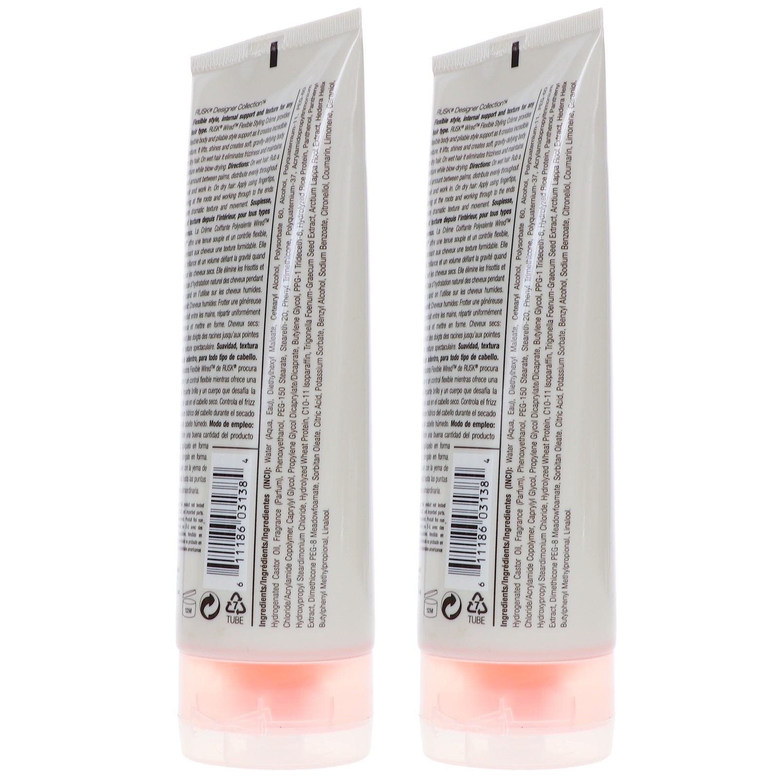 Rusk Wired Styling Cream 6 oz - 2 Pack
