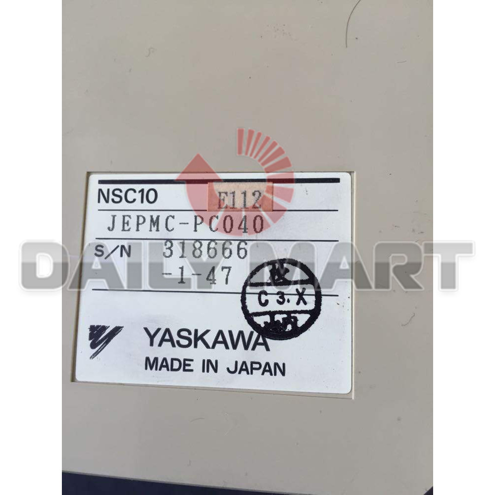 Used & Tested YASKAWA JEPMC-PC040 PLC Module