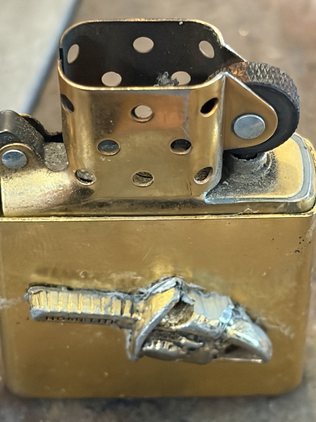 Zippo Lighter Homelite Chain Saw