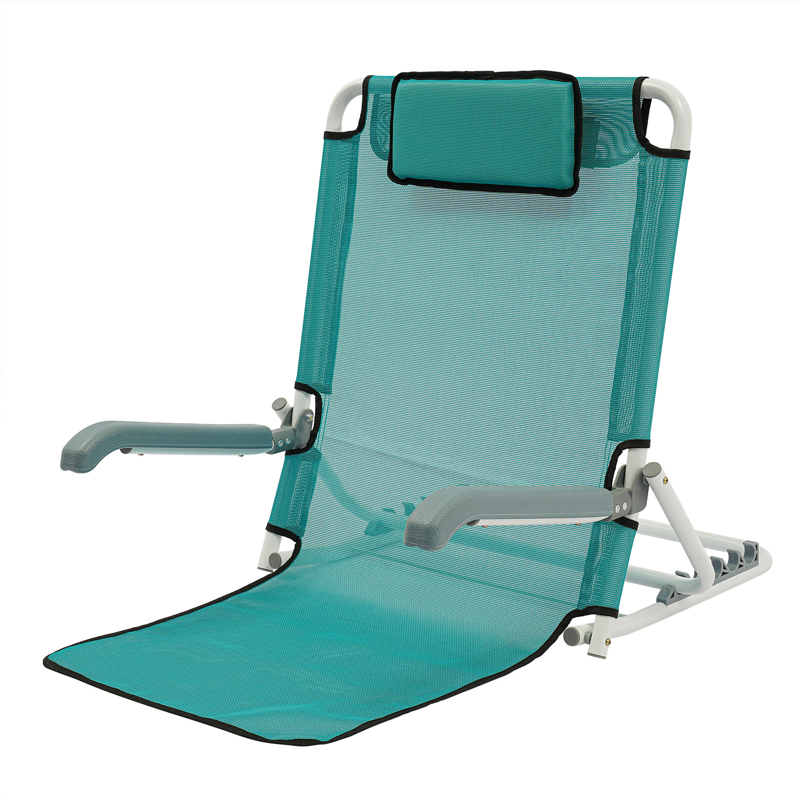 Lake Blue Sit-up Backrest 20°~75° Adjustable Angle Leisure Holder Backrest 90kg
