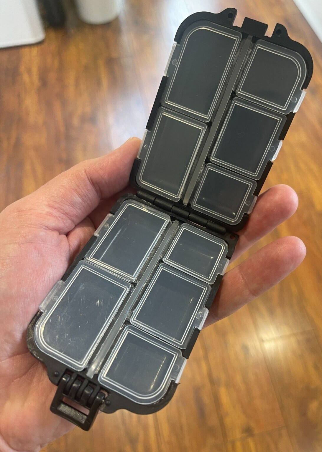 10 Compartment Tackle Bit Box - Ideal for Swivels, Rig Bits - UK Based Seller