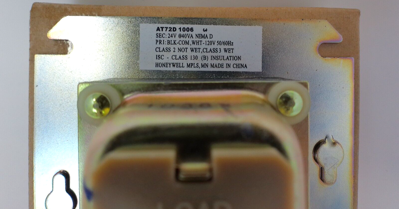 Honeywell AT72D 1006 Transformer