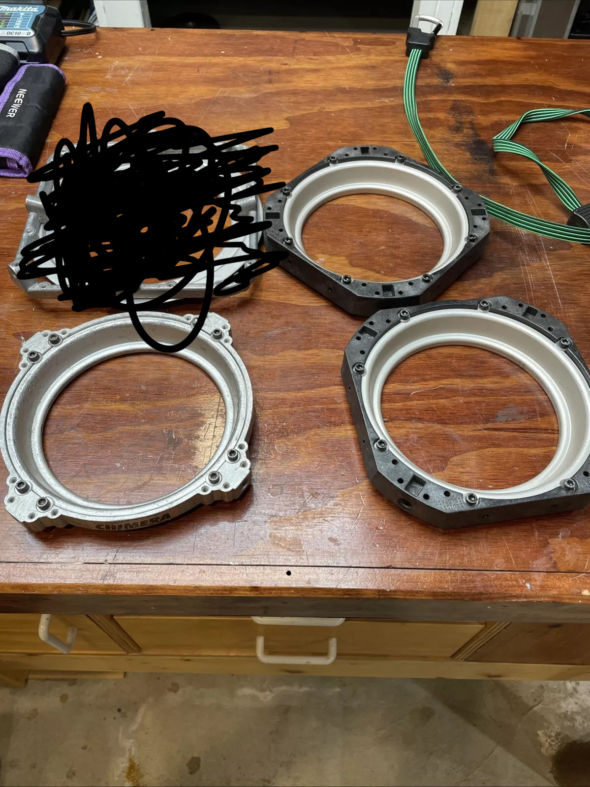 Chimera Aluminum Rotating Speed Ring & Lot Of Free Bonus Speed Rings