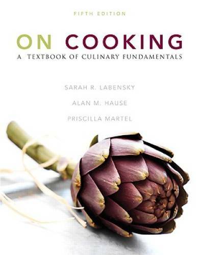 On Cooking: A Textbook of Culinary Fundamentals (5th Edition) - Hardcover - GOOD
