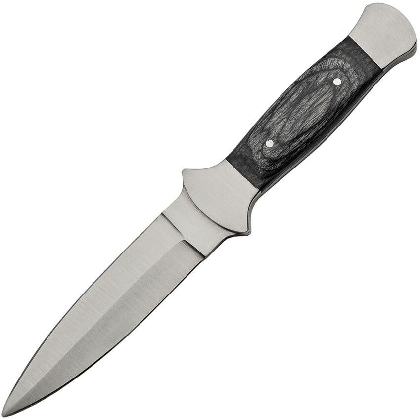 Boot Knife 203403 Black wood dagger full tang knife 7 1/2" overall PA3403 NEW!