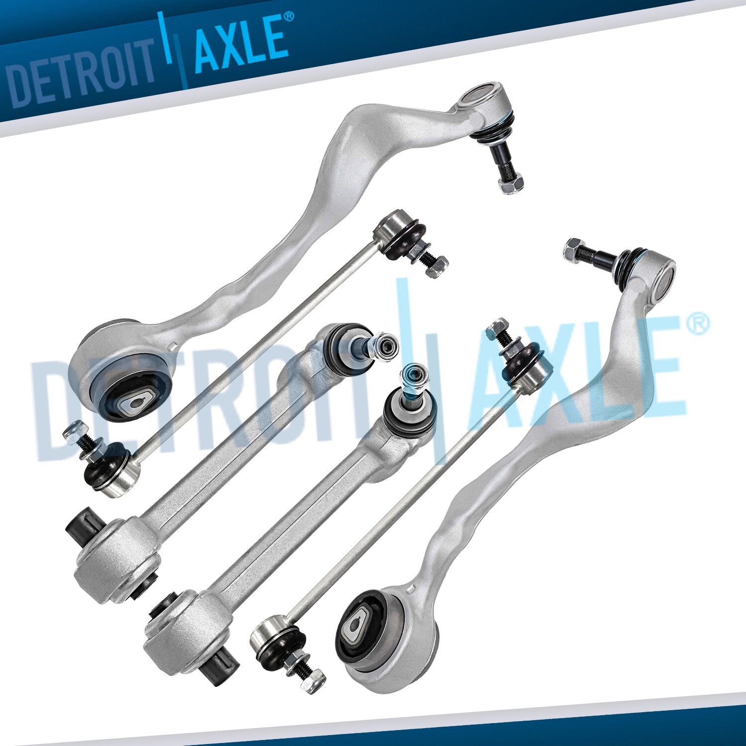 Front Lower Control Arms Ball Joint Sway Bar Links for BMW  128i 135i 325i 328i