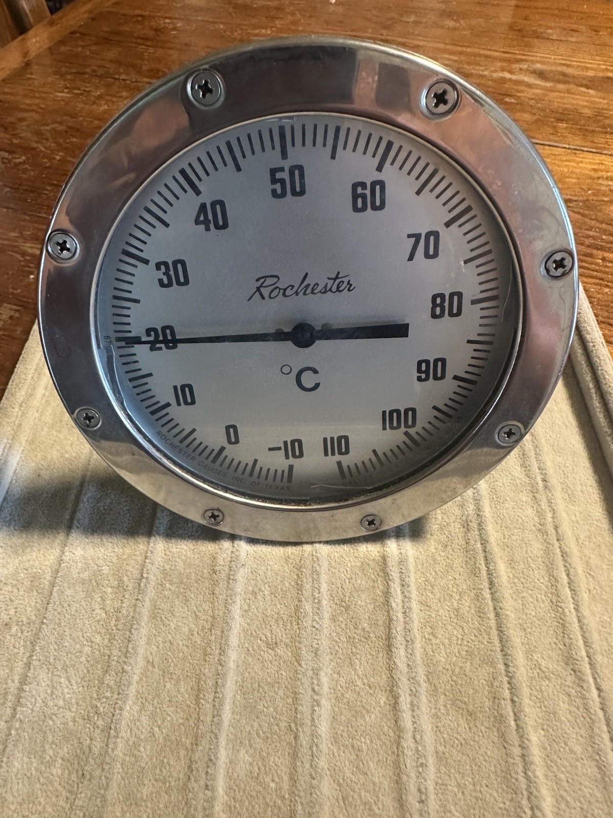Vtg Rochester Gauges Thermometer Gauge Tool Probe Dial #5-66030