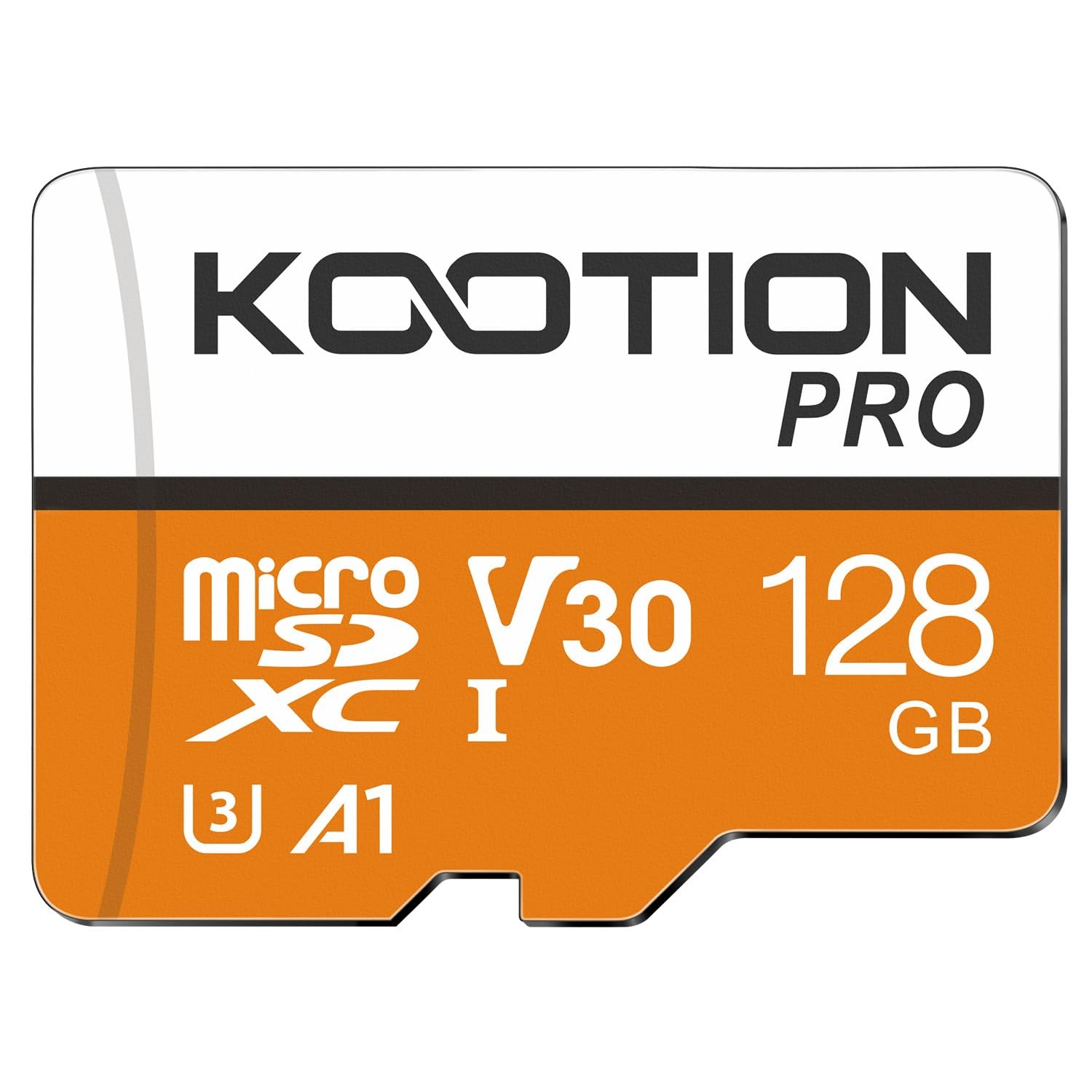 KOOTION 128GB Micro SDXC UHS-I U3 V30 A1 Memory Card - High Speed TF Card for Ph