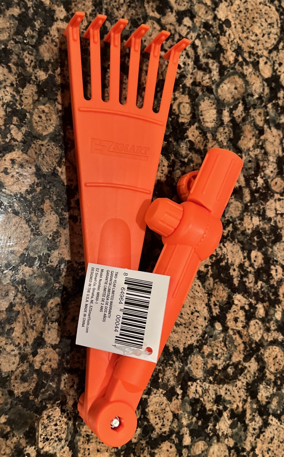 Mini Rake Head – Gutter Rake Tool for Removing Leaves & Debris from Roofs, Gu...