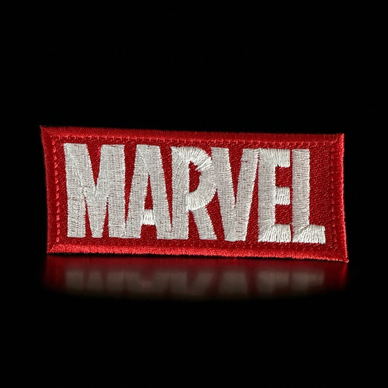 Marvel Logo Embroidery Patch 2" X 4" - 2.5" X 6" - 3.4" X 8.00"