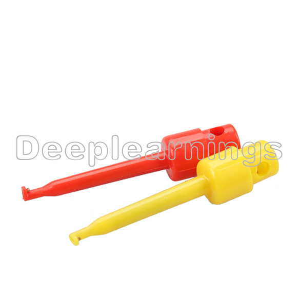 5pcs Large Size Round Single Hook Clip Test Probe for Electronic Testing