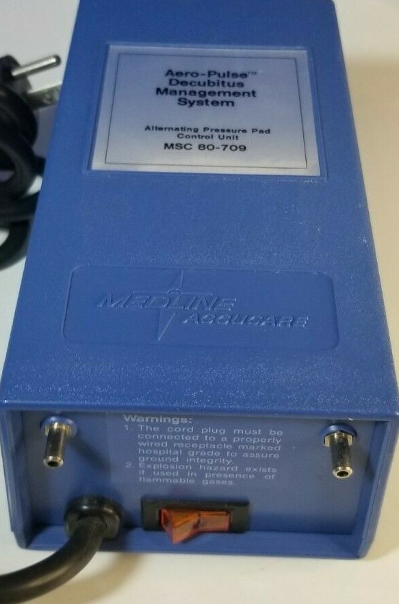 Medline Aero Pulse Alternating Pressure Pad & Control Unit Prevent Bed Sores