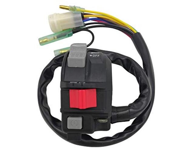 Left Handlebar Control Start Engine Run Off Headlight Switch for Yamaha Moto