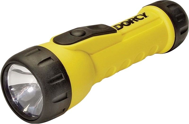 Dorcy 41-2350 Worklite Led Flashlight D Battery, LED Lamp, 20 Lumens