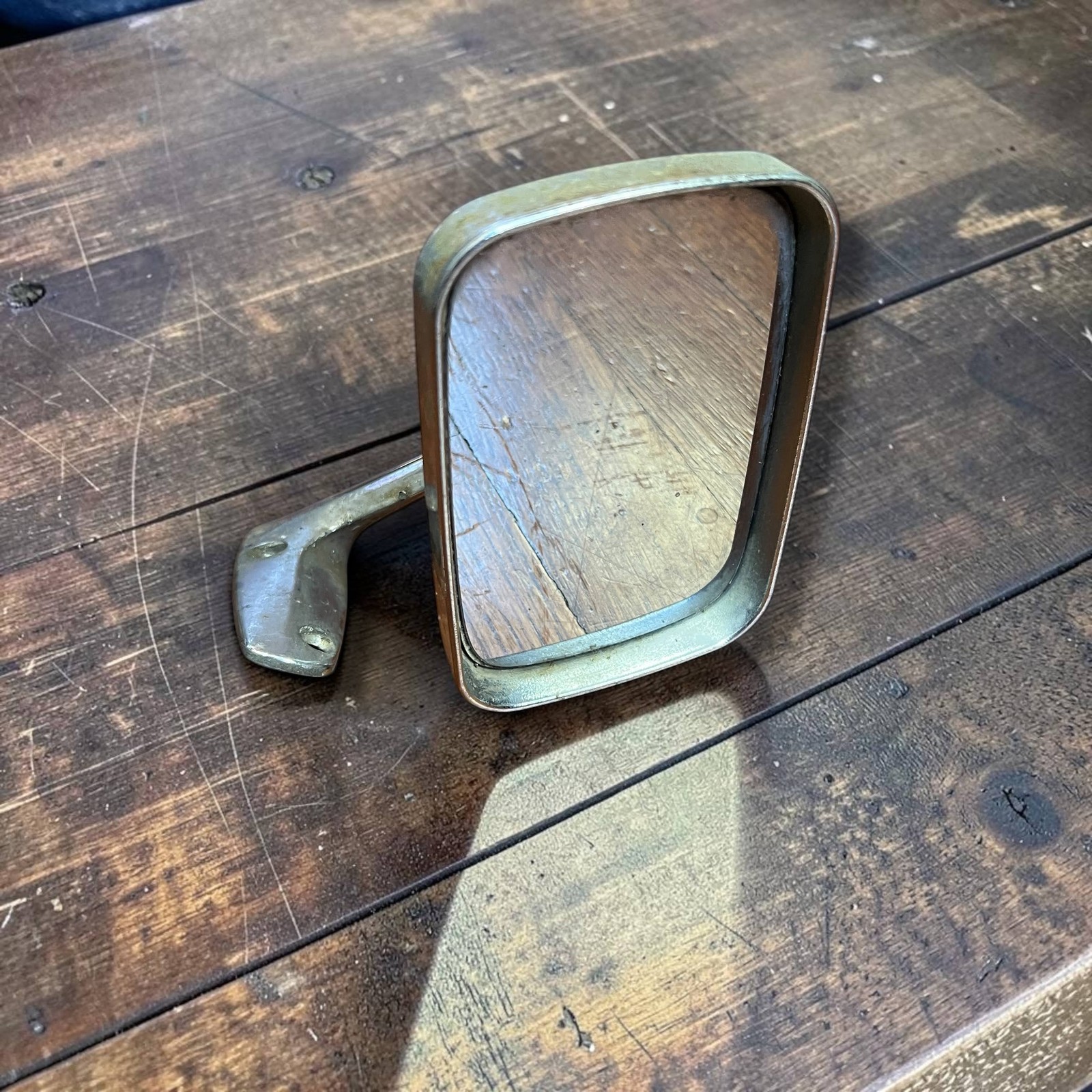 Vintage Fender Mirror Side View Chrome Auto Car Truck Made in Japan L2-1