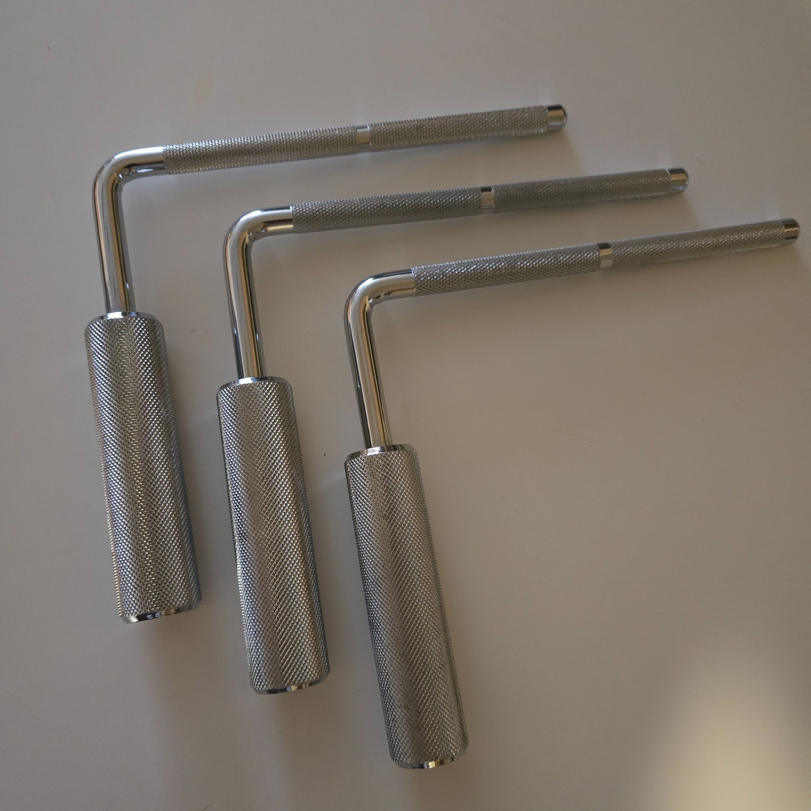 Lot (3) Gibraltar Super L-Rods (SC-DWLR) 12.7 MM Arm For Drum Clamping/Racking