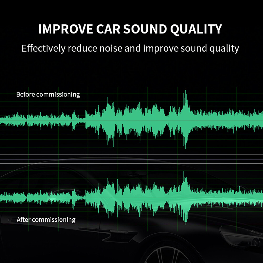 Car Audio Equalizer Adjustable 7Band EQ Graphic Equalizer with CD/AUX Input R8H0