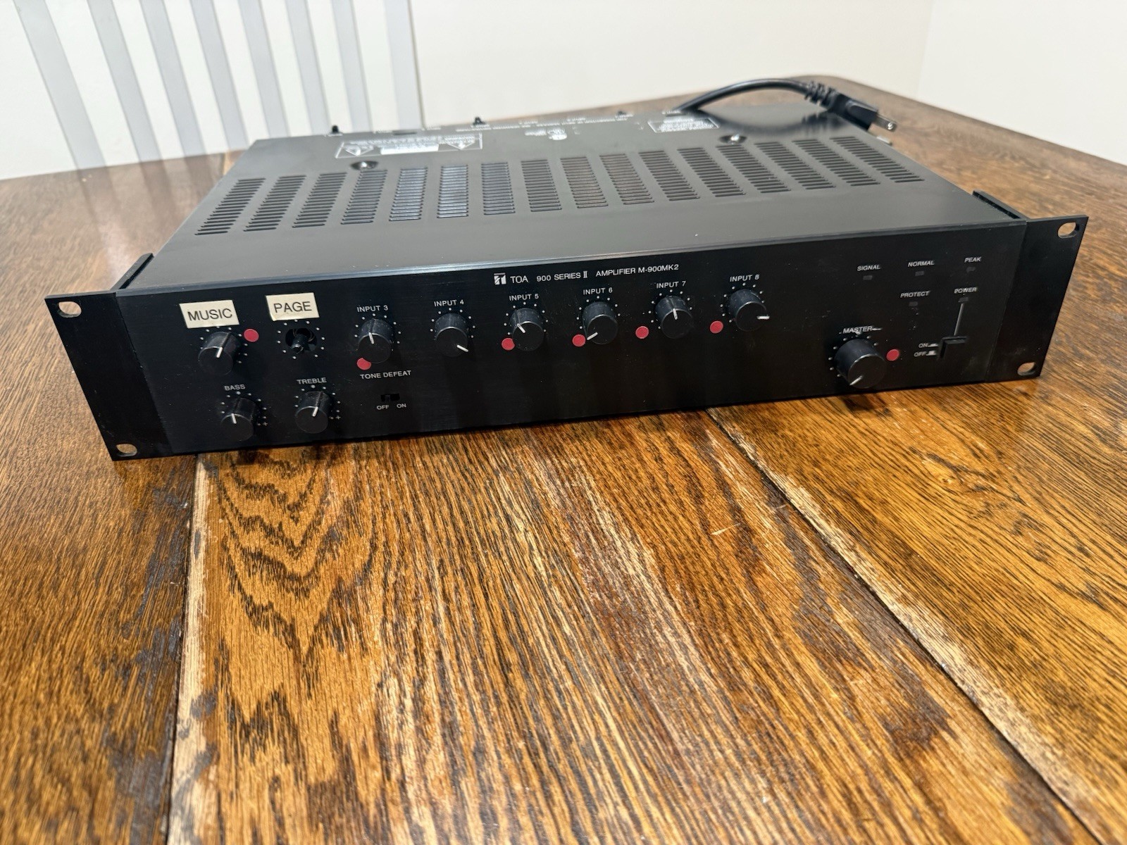 TOA 900 Series II Amplifier M-900MK2