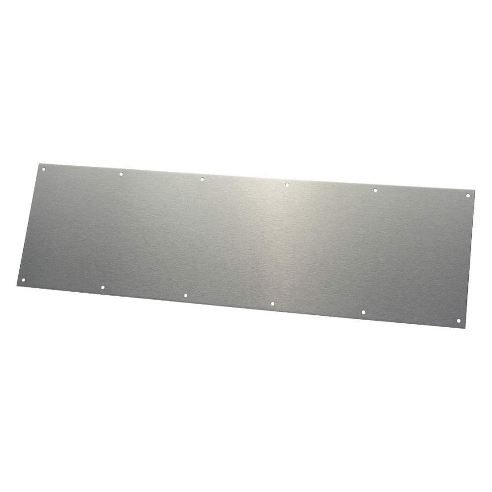 ROCKWOOD K1050.32D 10"x34" Door Protection Plate,SS,10" H x 34" W 52HU16