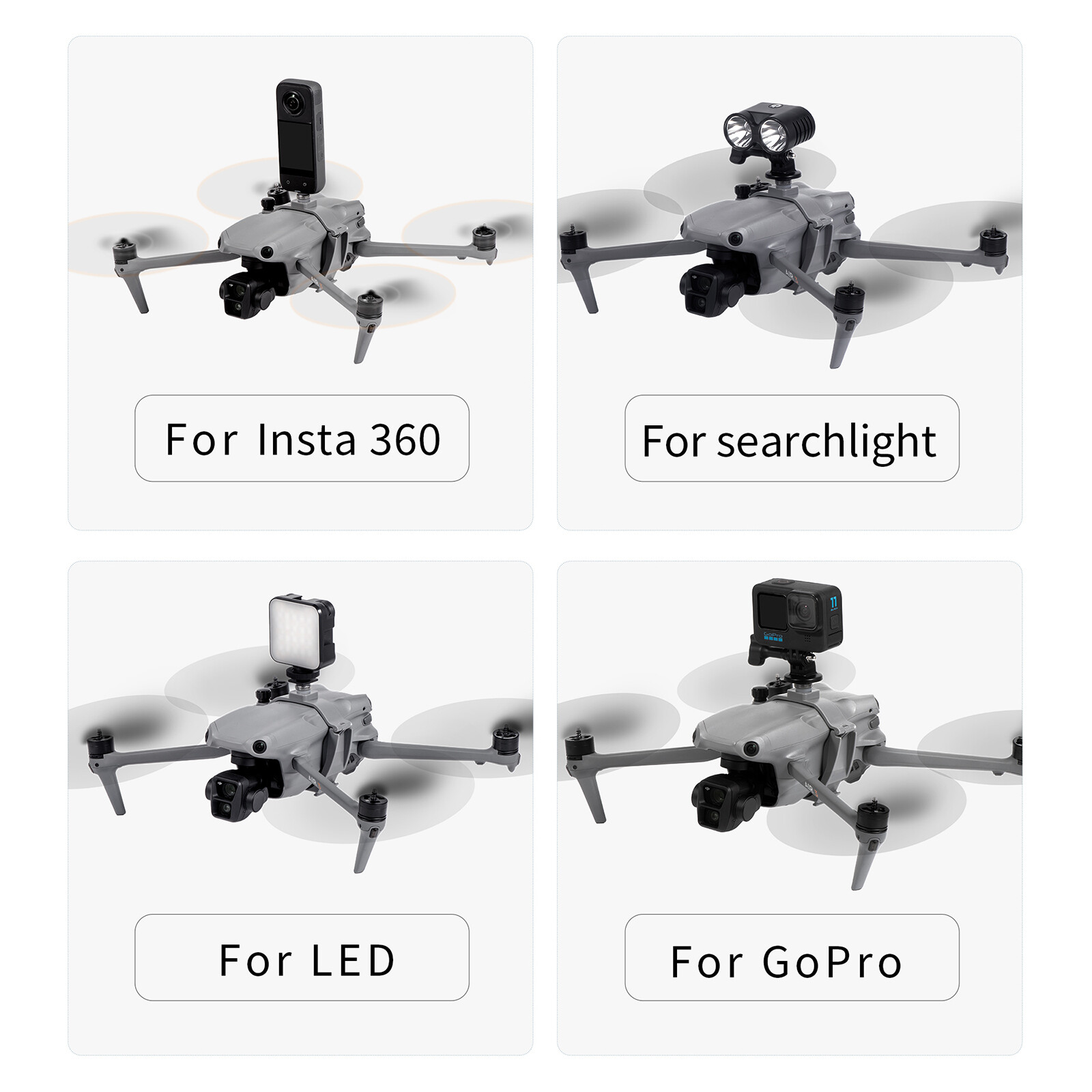 Multifunctional Expansion Bracket Fixed Bracket Drone Accessories for DJI Air 3