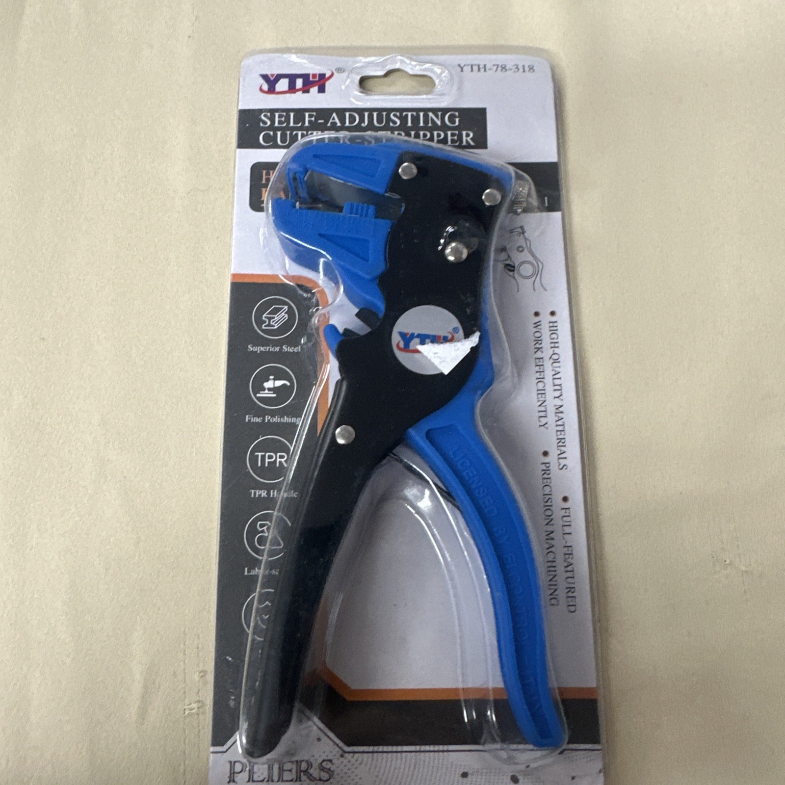 YTH-78 Self-Adjusting Cutter-Stripper Plier