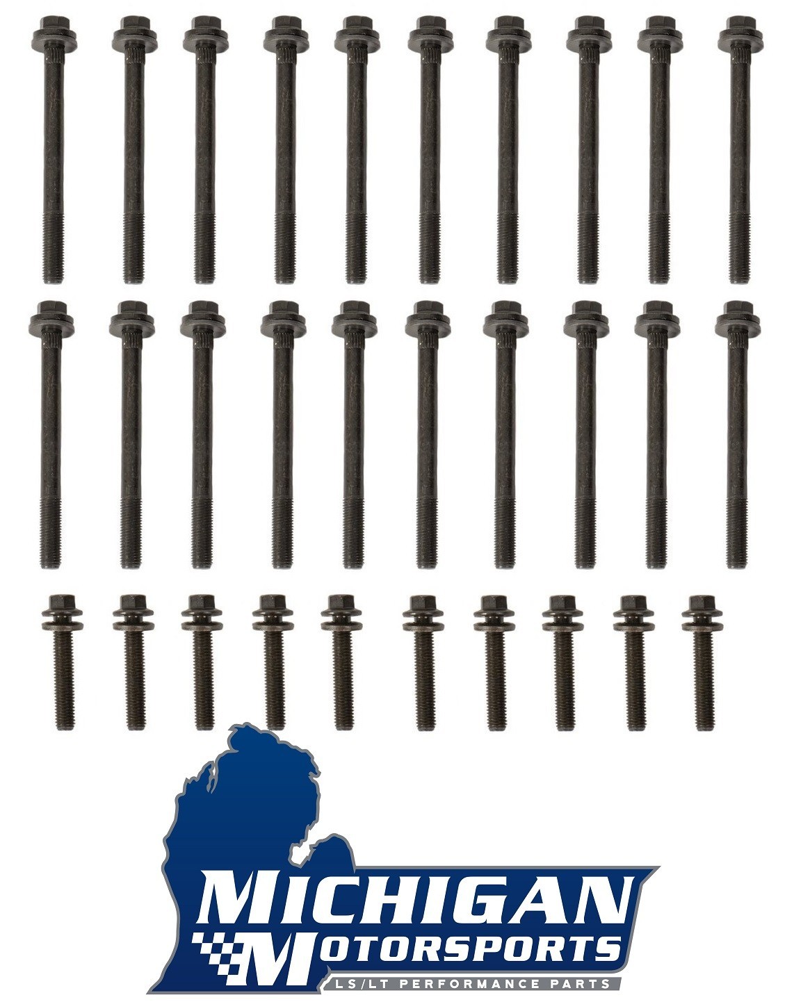 Hemi Head Bolts for 2003-Later 5.7L 6.1L 6.2L 6.4L Dodge Chrysler Jeep Ram Gen 3