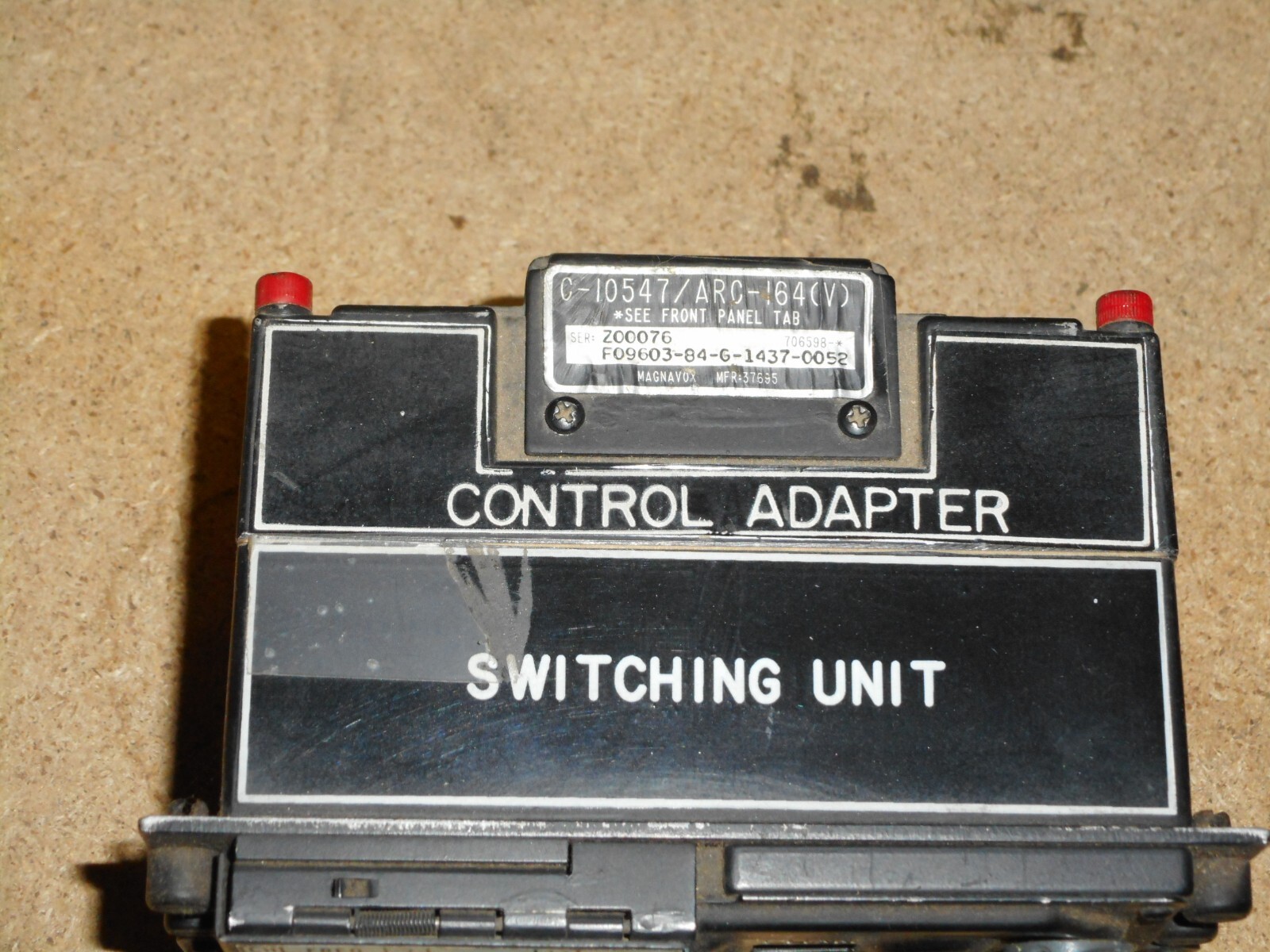 Raytheon / Magnavox  control box C10547 / ARC-164 (V)