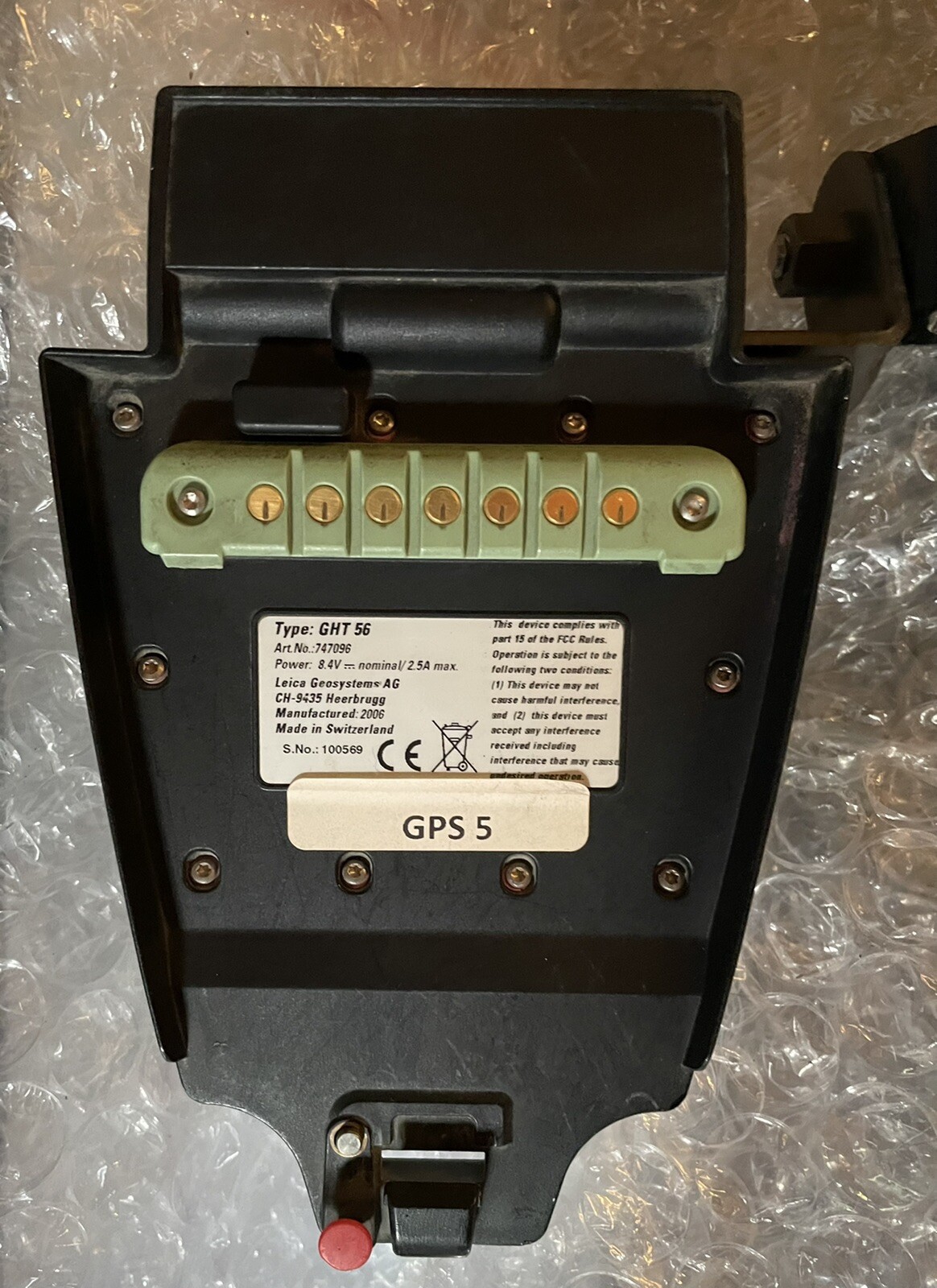 LEICA GHT56 HOLDER FOR CS02 & GFU