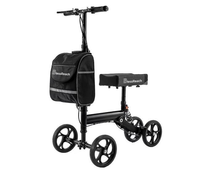 NEW BlessReach Knee Scooter Steerable Knee Walker