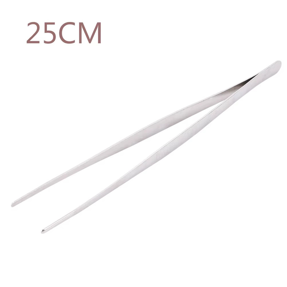 1PC Stainless Steel Kitchen Gadgets Barbecue Tongs Food Tongs Food Clip Tweezers