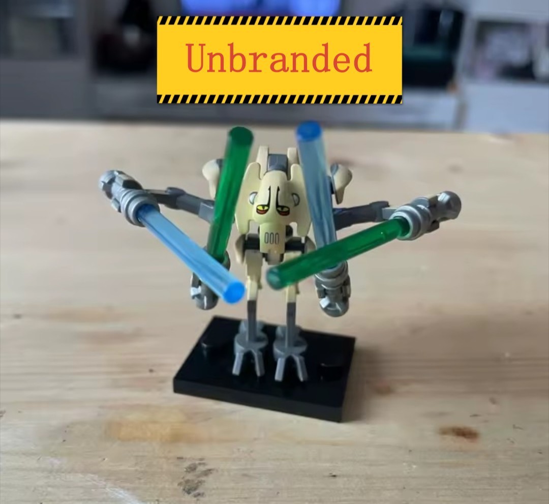General Grievous Tan Custom Minifigure