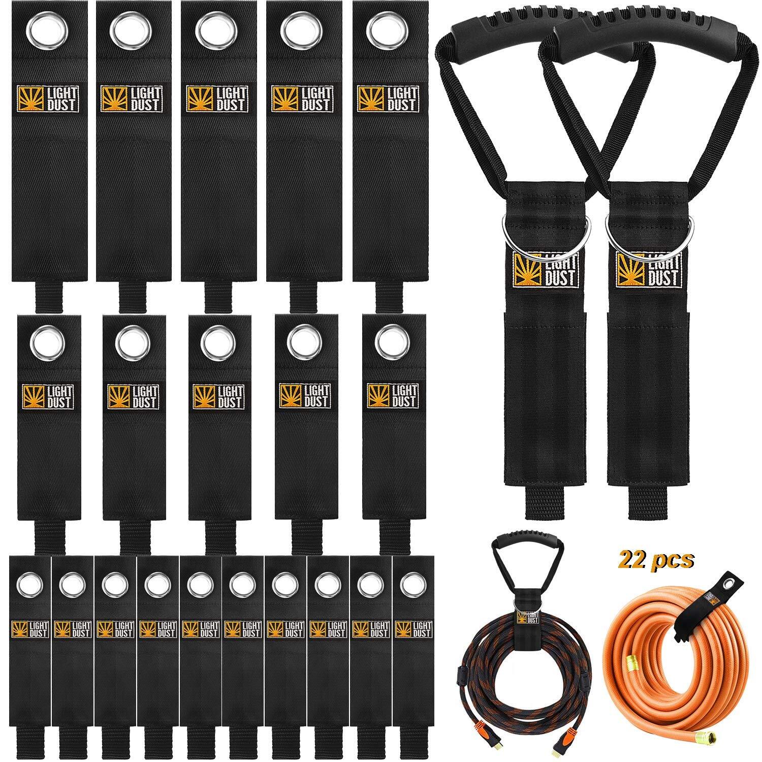22pcs Heavy Duty Storage Straps Garage Organization Tool Organizers And Storage