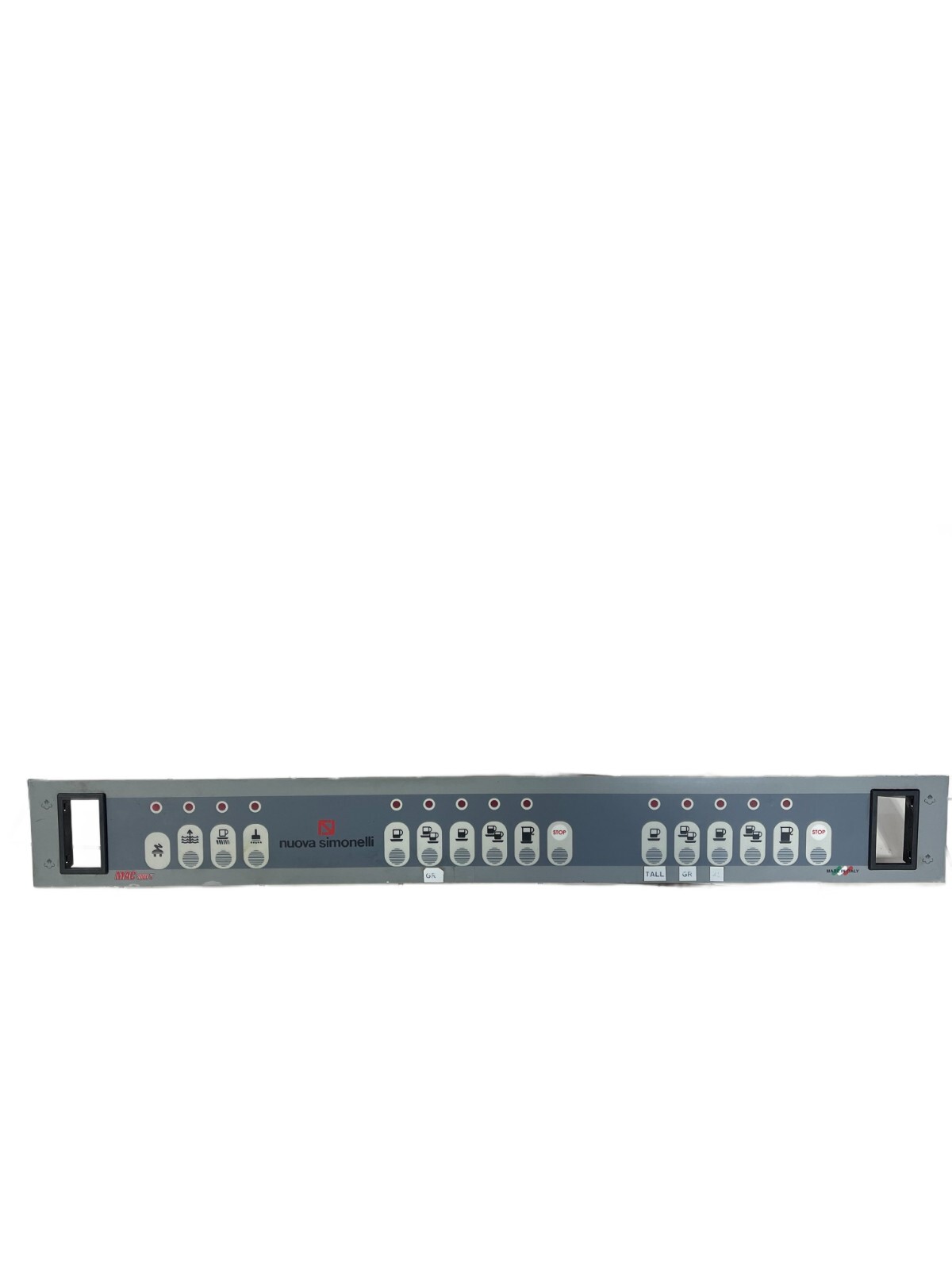 Nuova Simonelli Espresso Machine MAC 2000V Replacement Front Control Panel