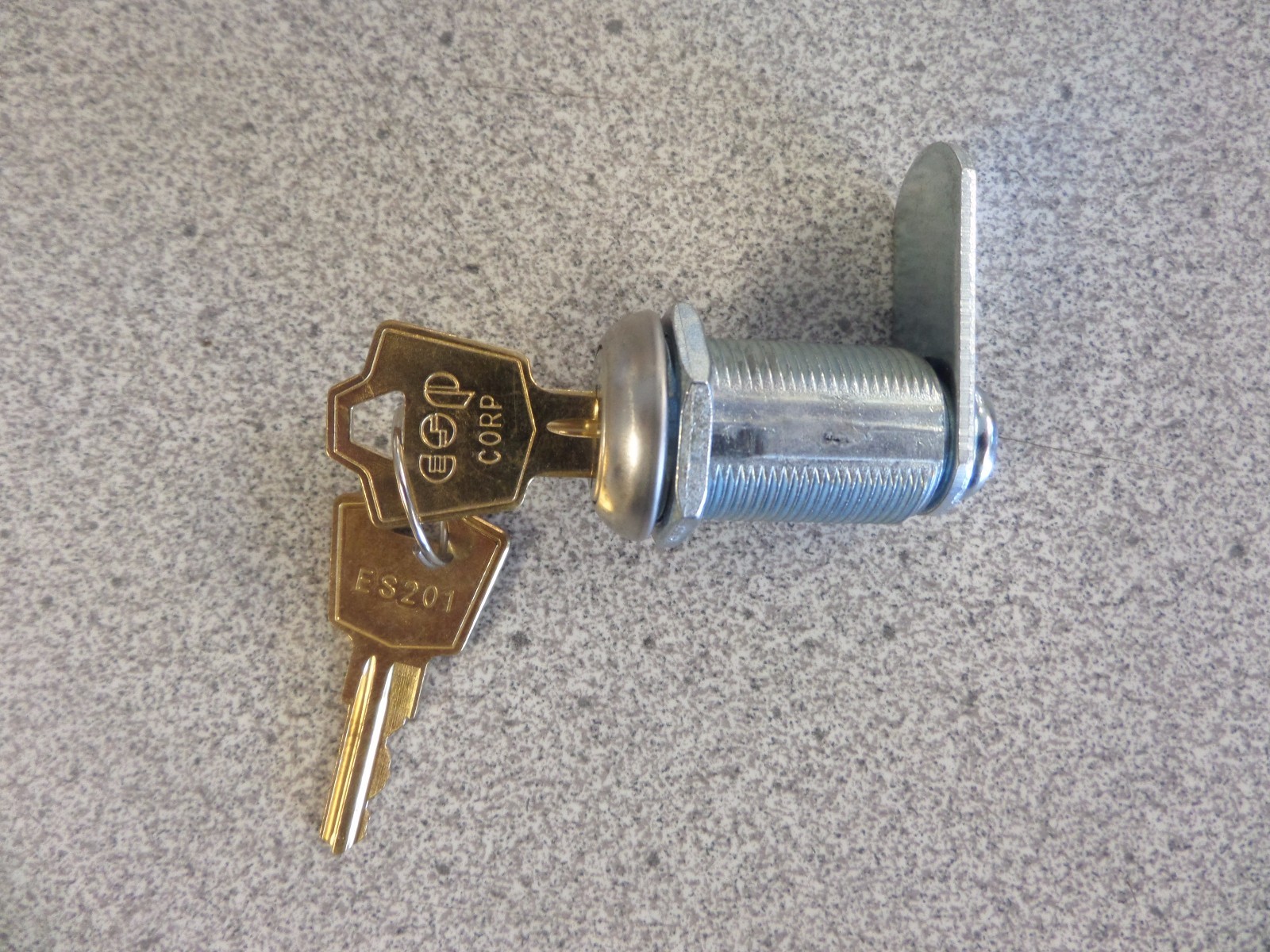 ESP ULR1125 1 1/8" UNIVERSAL CAM LOCK KIT KEYED ALIKE FL217 KEY