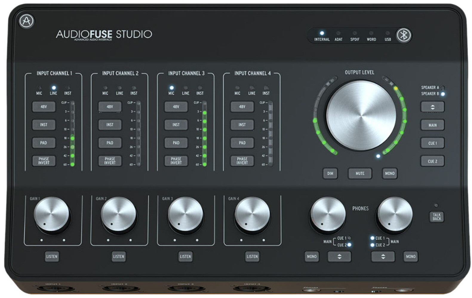 Arturia AudioFuse Studio Premium Desktop Audio Interface with 8 Analog Input