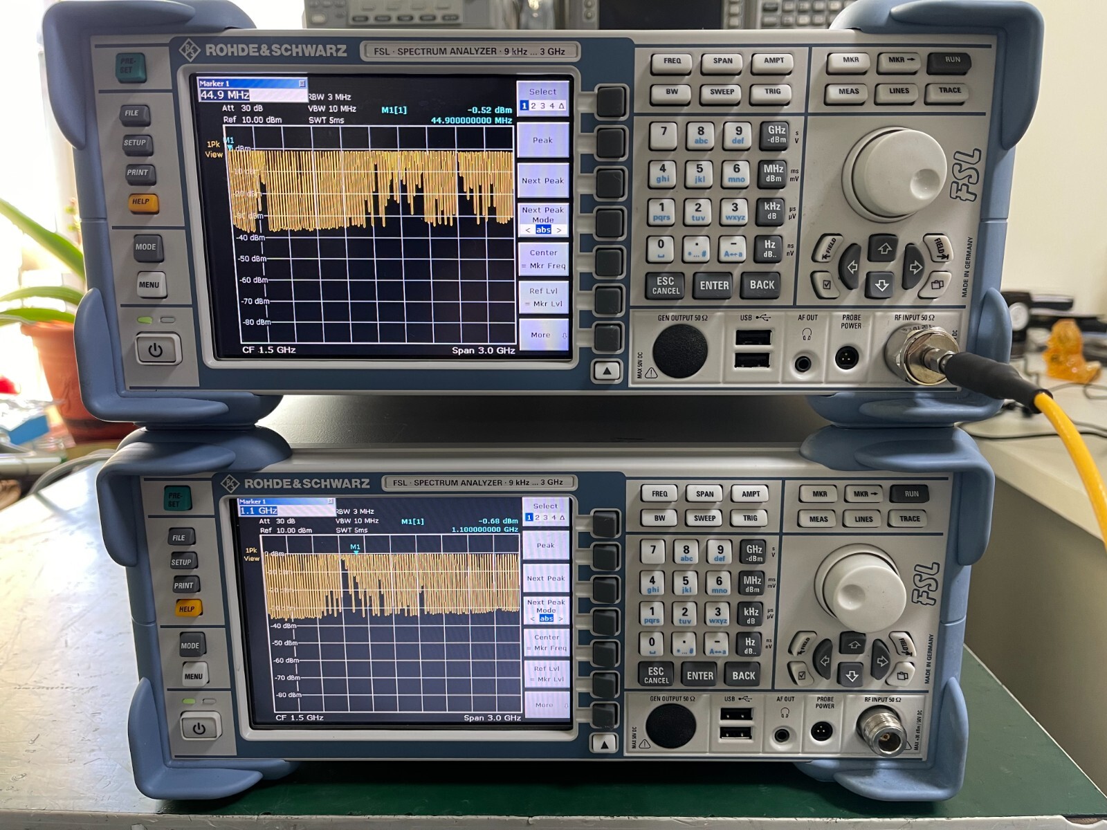 Rohde & Schwarz FSL3 Spectrum Analyzer 9 kHz - 3 GHz _ 0773