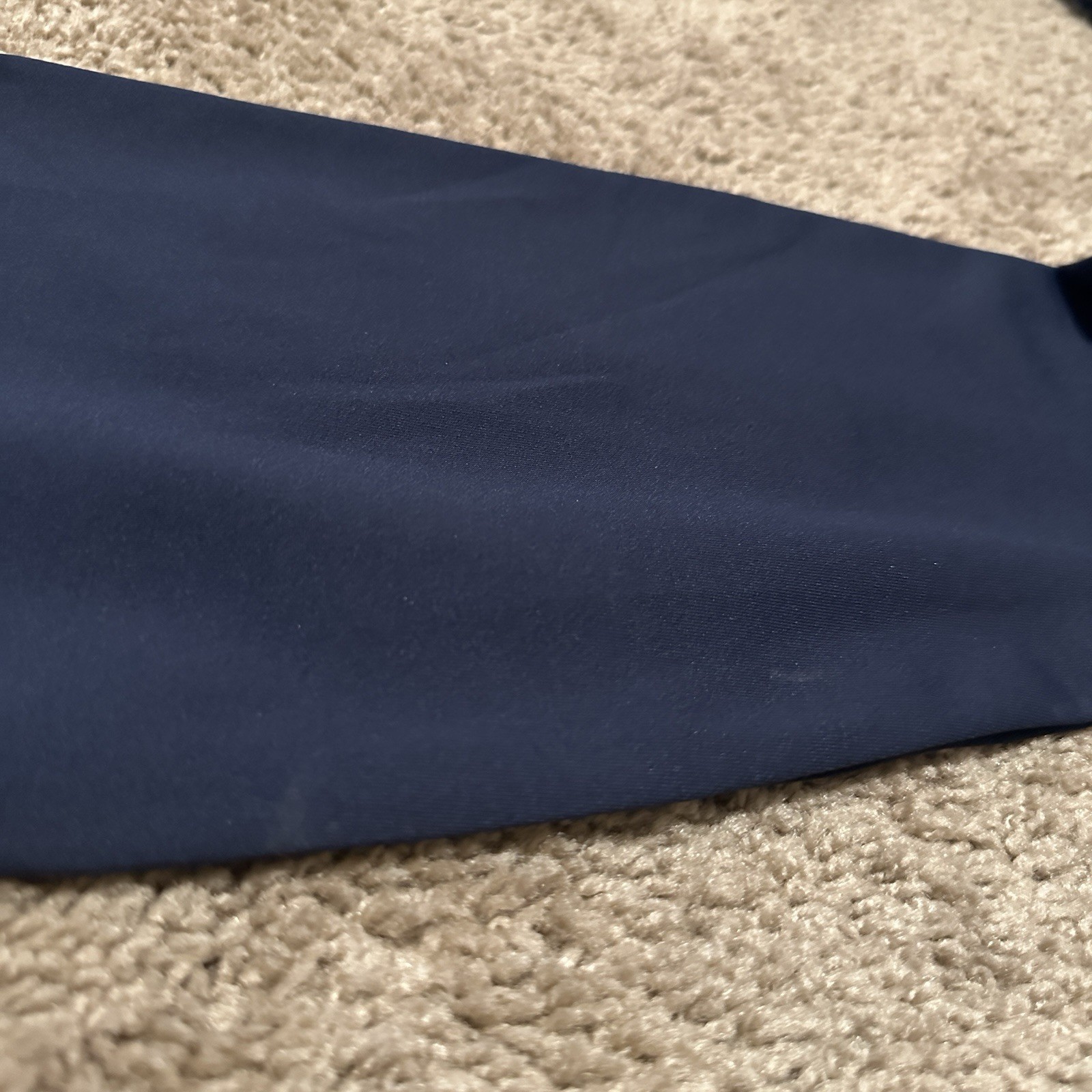 Peter Millar 1/4 Zip Sweater Mens Large Pullover Perth Performance Golf Blue