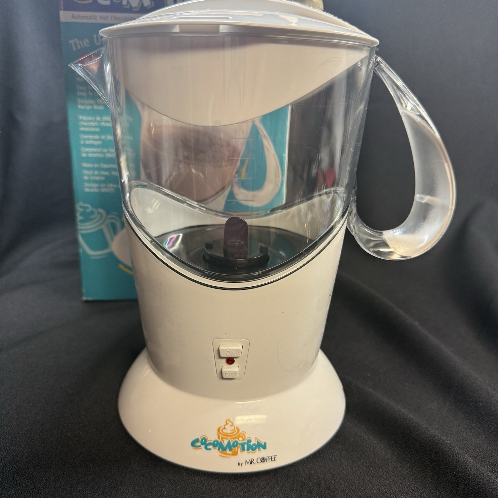 Mr. Coffee Cocomotion HC4 Automatic Hot Chocolate Maker 4 Cup Preowned Clean