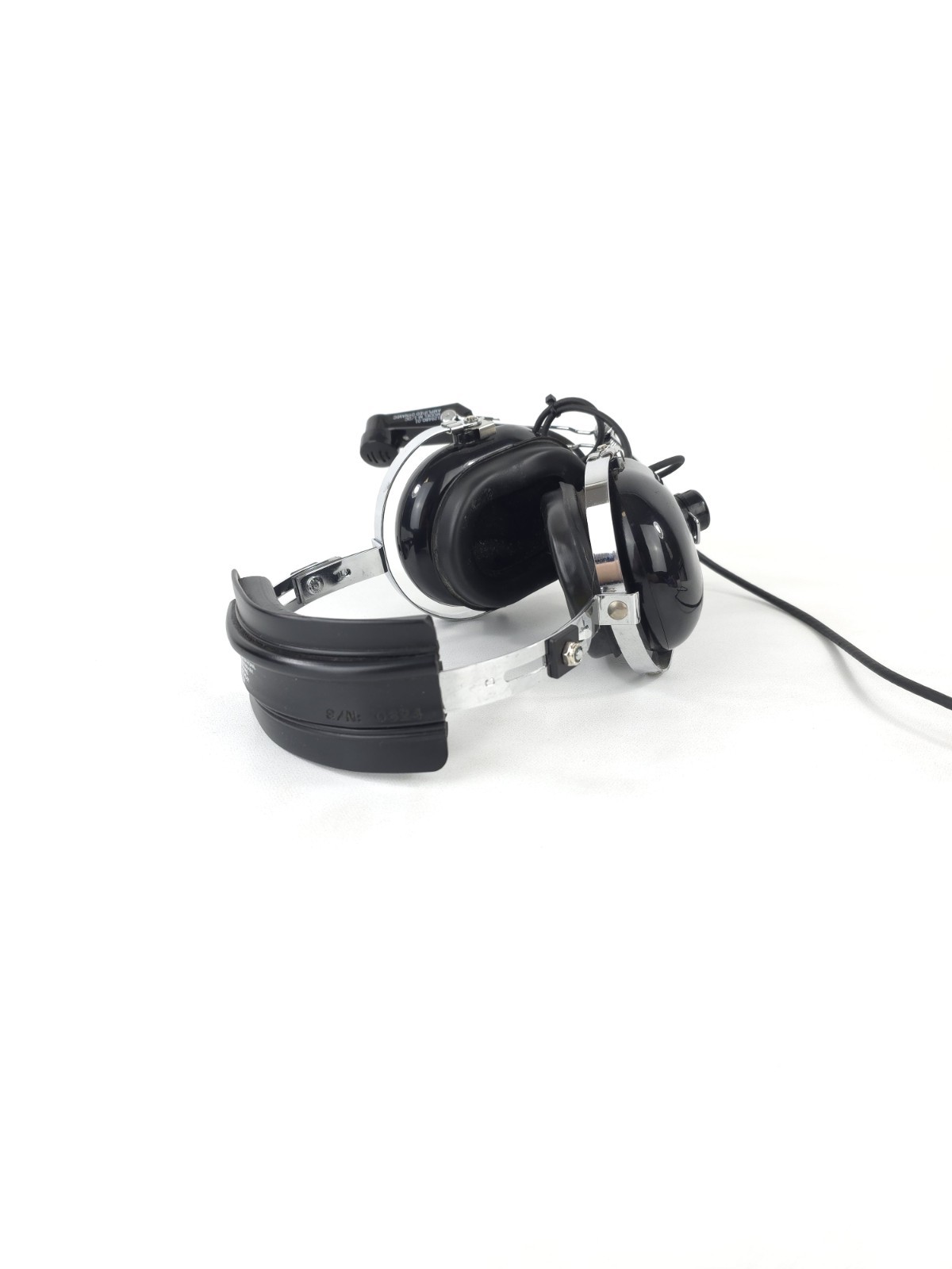 David Clark Aviation Headset w M-1/DC Amplified Dynamic UNTESTED