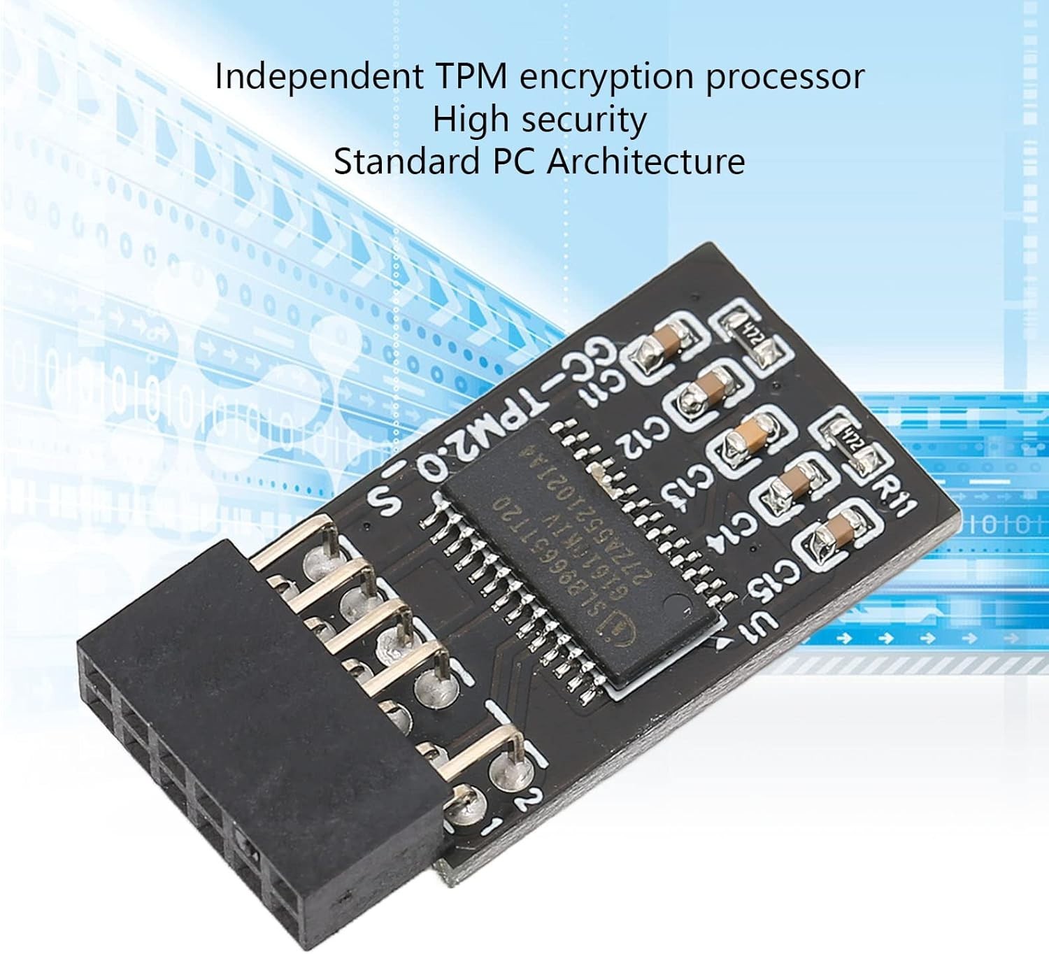 Secure Your PC: TPM 2.0 Encryption Module for AMD & Intel Compatible Systems