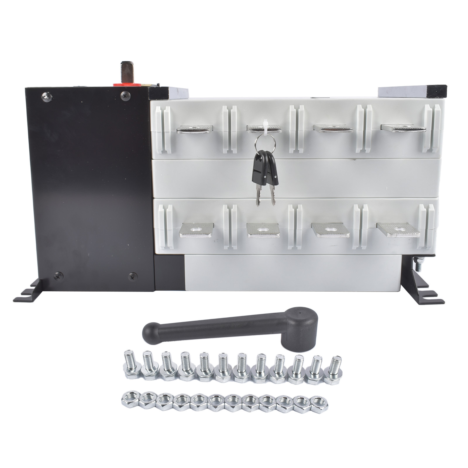 Industrial Automatic Transfer Switch 4P 400A 110V / 220V Grid to AC Generator