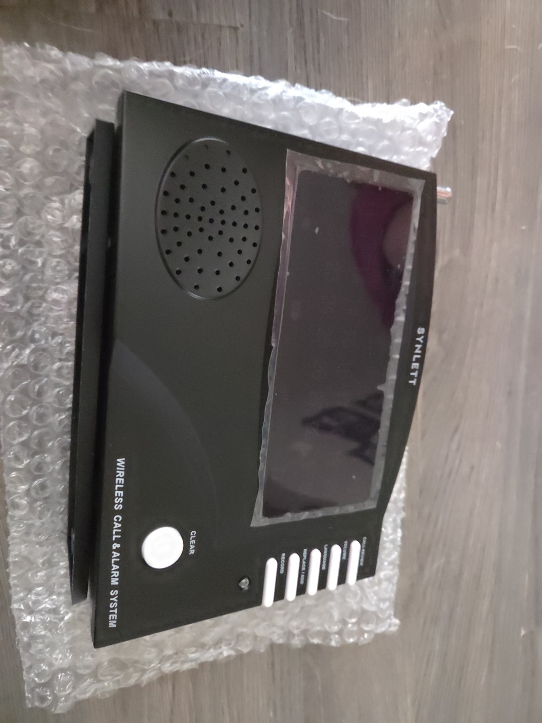 Synlett Wireless Calling System Central Monitoring Unit & Call Button 10 Pk BLk