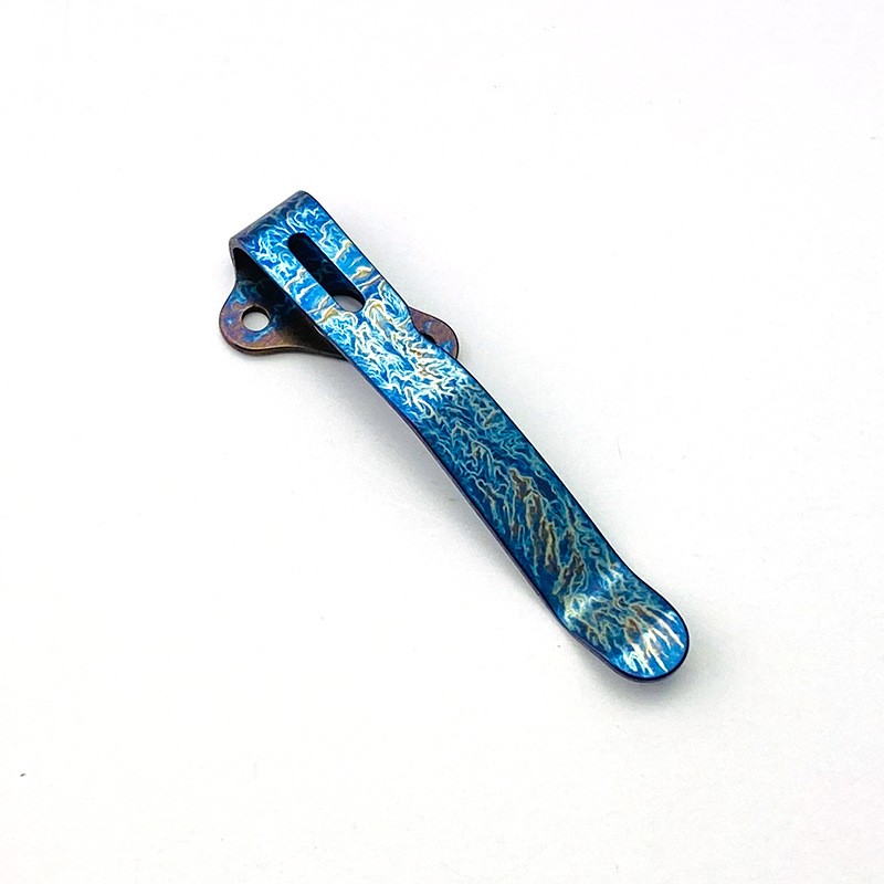 Titanium Back Clip Deep Carry Clip For Demko Ad20/20.5 Clip Folding Knife Parts