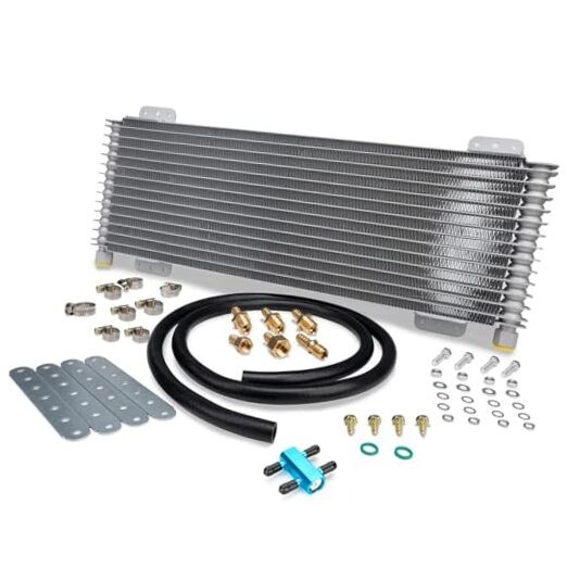 40k Transmission Oil Cooler lpd47391 with Thermal Bypass Valve 708 Silver2