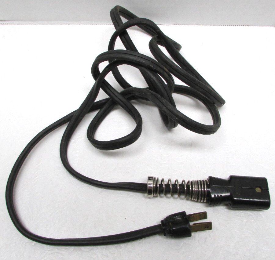 68" VINTAGE APPLIANCE POWER CORD 2-Prong 5A 250V - 10A 125V   #1