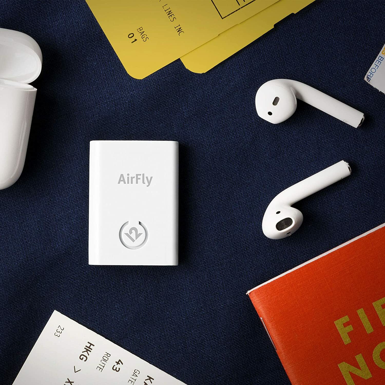 Twelve South AirFly Wireless Transmitter for AirPods + Wireless Headphone