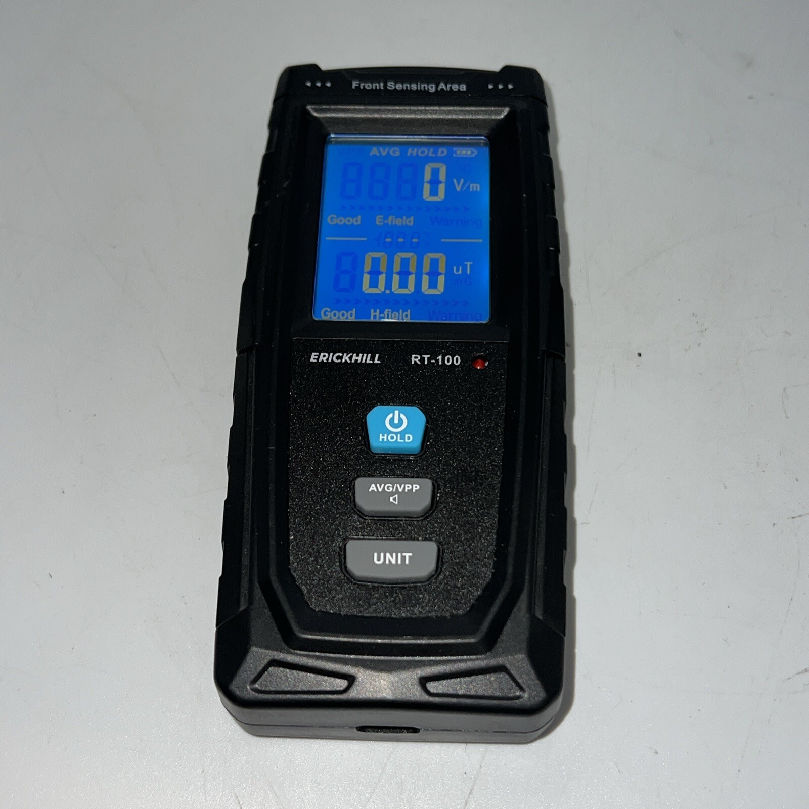 ERICKHILL EMF Meter Rechargeable Digital Electromagnetic Field Radiation Dete...